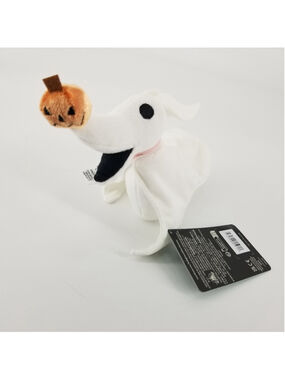 Disney Zero Plush Nightmare Before Christmas 7.5 Inch Small NWT